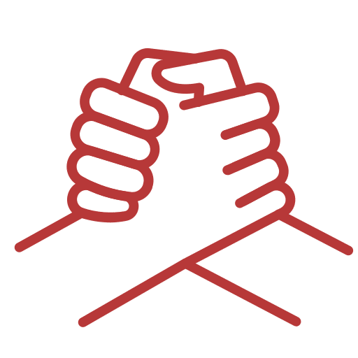 two hands icon